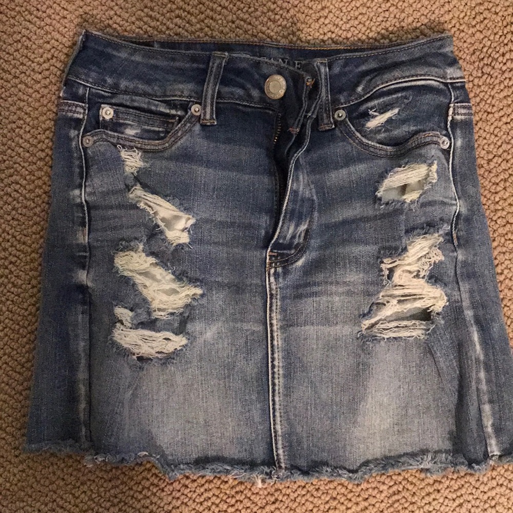 AE Jean Skirt